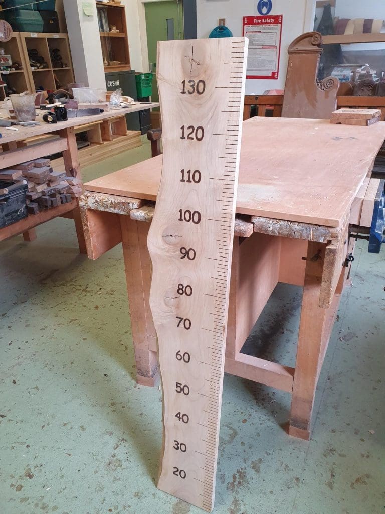Bespoke wood furniture CEC_Ruler