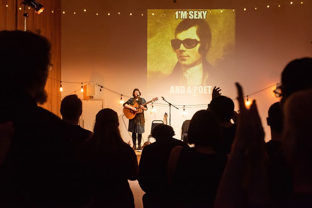 Burns Night at grassmarket community project photography