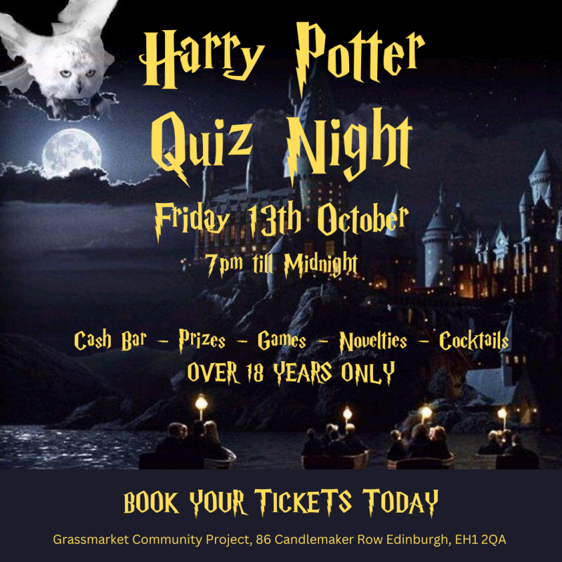 Harry Potter Quiz Night at GCP