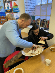 Members lunch at Grassmarket Community Centre