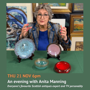 An Evening with Anita Manning and her Antiques Experts at GCP